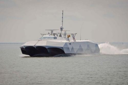 Быстроходный корабль вмс США M80 Stiletto. 01