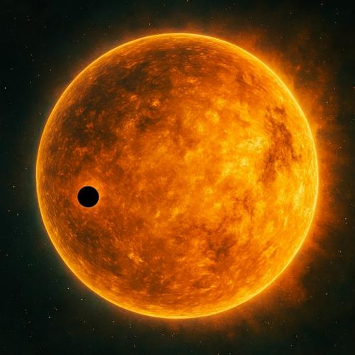 Меркурий на фоне солнца: редкий небесный спектакль. 02