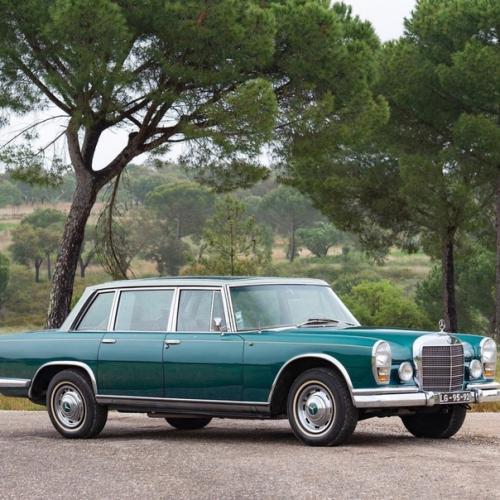 Серия фотографий шестисотого мерседеса 1966-го года, доработанного французским ателье Анри шапрон. 06