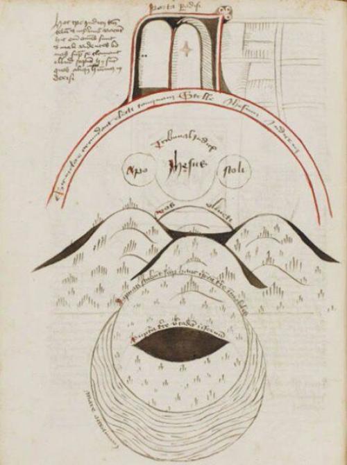 Найдена средневековая Карта Ада. 02