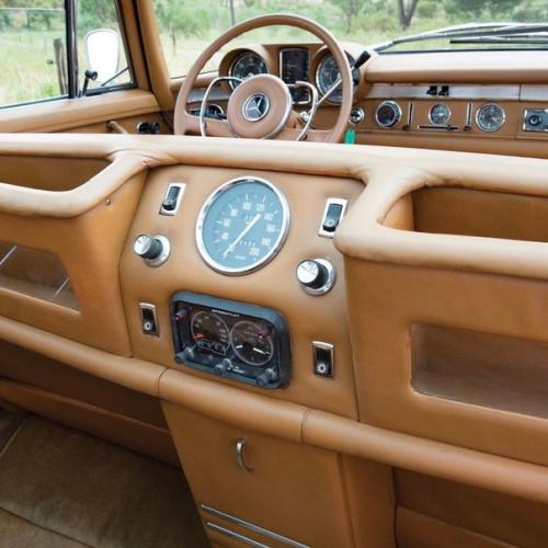 Серия фотографий шестисотого мерседеса 1966-го года, доработанного французским ателье Анри шапрон. 03