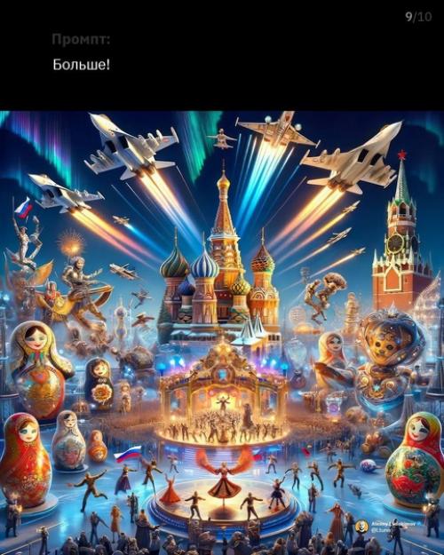 В нейросетевом сообществе новый тренд - просить Dall - E в Chatgpt сделать картинку и шаг за шагом усиливать её. 07