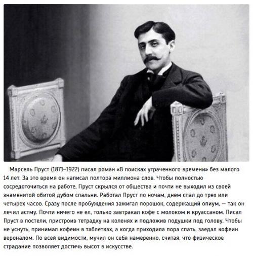 Как известные писатели заставляли себя работать? 07
