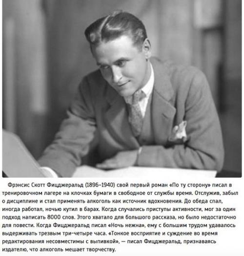 Как известные писатели заставляли себя работать? 01