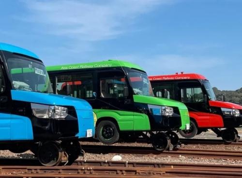 С этого месяца в Японии заработает железнодорожный автобус. 01 С этого месяца в Японии заработает железнодорожный автобус. 01