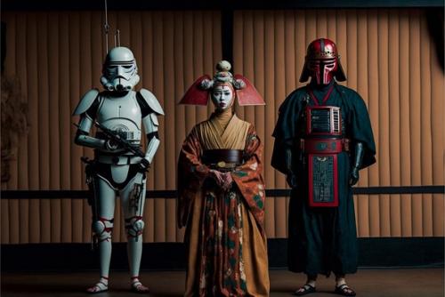 В случае если бы японцы звёздные войны адаптировали. 03