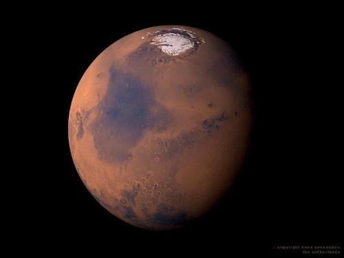 В будущем марс может получить кольца и стать похожим на Сатурн. 01