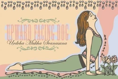 Йога.  Асаны для начинающих в картинках. 06