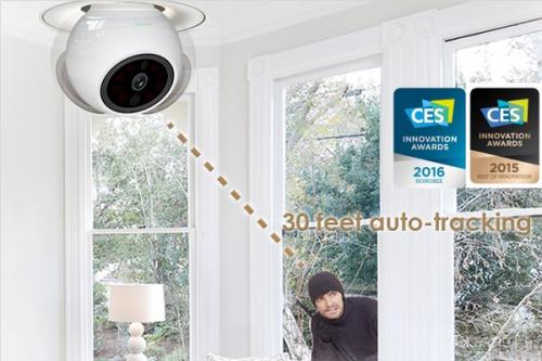 Беспроводная робокамера распознаёт своих и пугает злоумышленников. 01