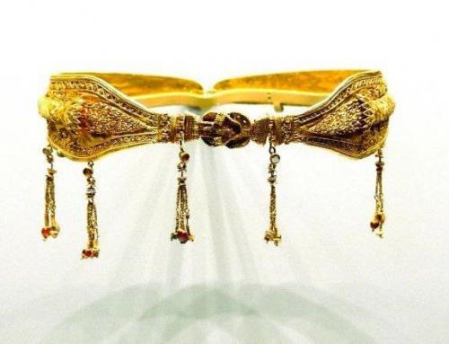 Посмотрите, как изящно выглядит одна из древнейших диадем античного мира. 01 Посмотрите, как изящно выглядит одна из древнейших диадем античного мира. 01