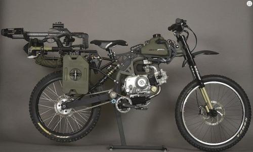 Motopeds Survival Bike.