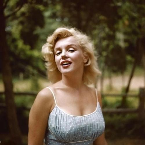 Мэрилин Монро и её муж, драматург Артур Миллер, 1957 год. 02