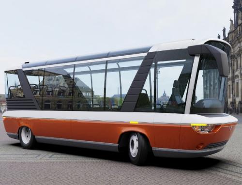 В России хотят наладить выпуск футуристичных автобусов Volgabus. 01