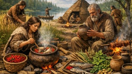 Что ели люди, жившие на волге и Дону 5000 лет назад? 
