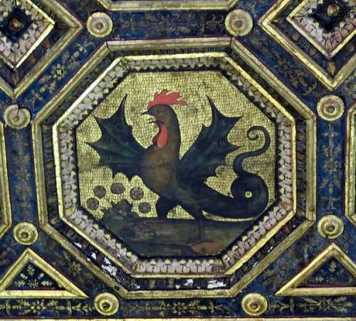 Легенды о чудовище василиске из римских катакомб. 01