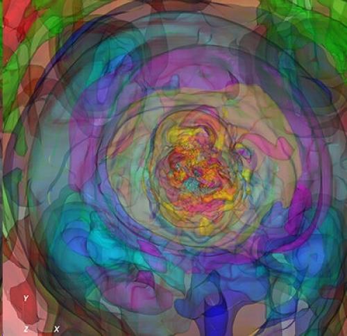 Ученые первое в мире трехмерное моделирование сверхновых представили. 01