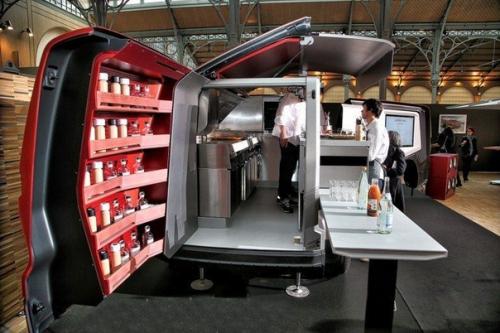 Ресторан на колесах от Peugeot Design. 01 Ресторан на колесах от Peugeot Design. 01