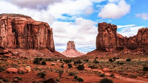 Долина монументов в США. 02