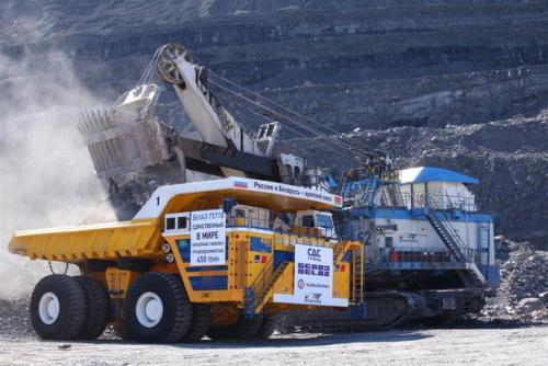 Белаз 75710 - самый большой самосвал в мире. 05