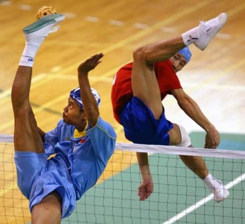 Сепак - такро.  Да, это такой спорт! 01