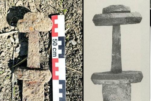 Первоклассник в Норвегии в поле 1300-летний меч предвикингской эпохи нашел. 01