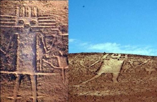 Кто гиганта Атакамы нарисовал.