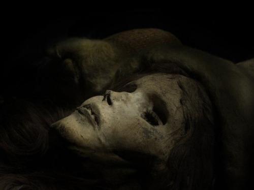 Китай.  Таримские мумии.