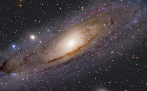 Галактика Андромеда.  ( Снимки@Science_Newworld). 04