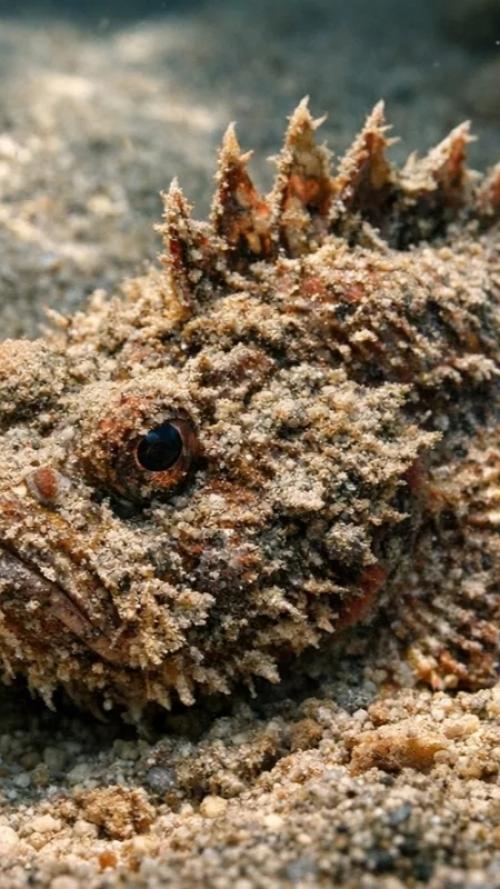 Stonefish - бородавчатка, или рыба - камень (лат. 01