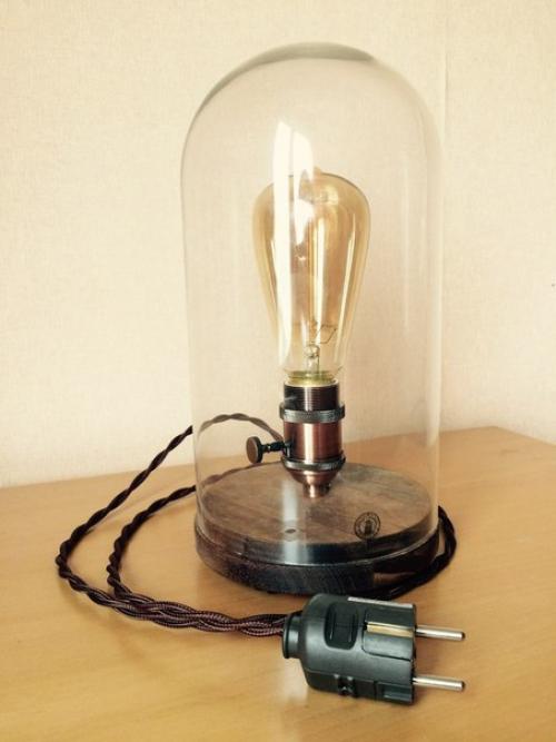 Светильник с лампой Эдисона. 02