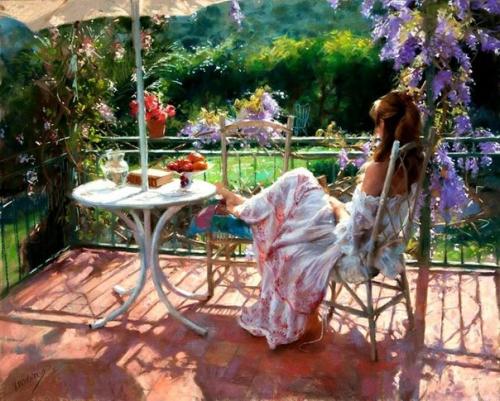 10 пленительных картин испанского художника. 01