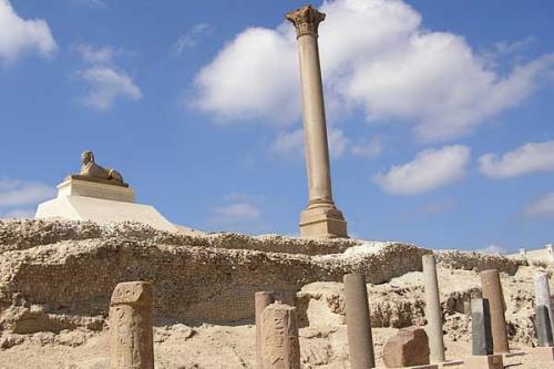 Помпеева колонна в Александрии. 01