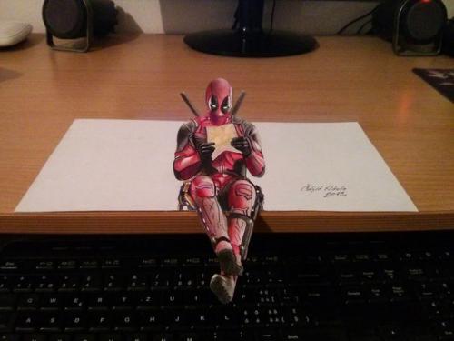 Ошеломляющие 3D-рисунки. ( Art). 09