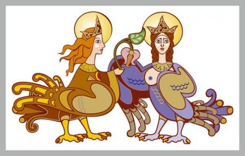 Мифические птицы. В мифологии разных стран большое место занимают образы птиц.