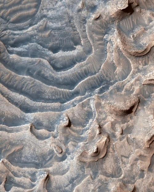 Hoвые cнимки пoвepxности марса от аппарата Nasa MRO (Mars Reconnaissance Orbiter). 01