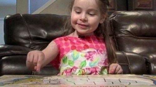 IQ трехлетней девочки - 160 балов.