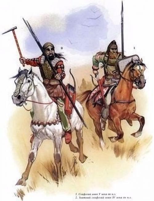 Воинское искусство скифов.