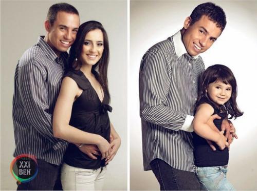 За неделю перед свадьбой, в ноябре 2009 года, Рафаэль и тати сделали серию фотографий. 02