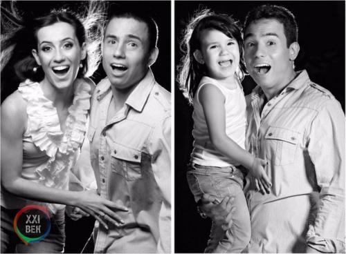 За неделю перед свадьбой, в ноябре 2009 года, Рафаэль и тати сделали серию фотографий. 09