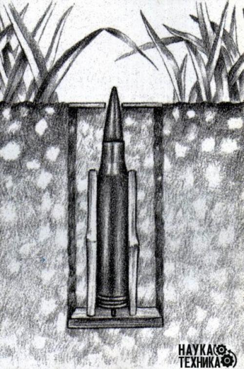 На этой картинке изображено некоторое необычное оружие.