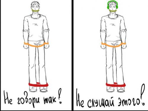 Цена запрета.  Проблема реализации задуманного. 01