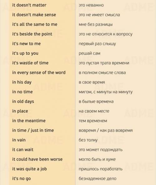 155 нужных фраз для разговора на английском. 04