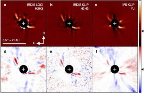 У молодой двойной звезды обнаружены таинственные симметричные Крылья.