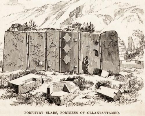 Руины цивилизации инков в рисунках 18 века. 05