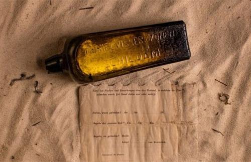 Самому старому посланию в бутылке - 132 года. 02