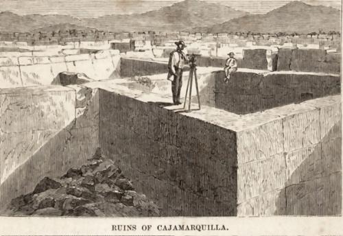 Руины цивилизации инков в рисунках 18 века. 02