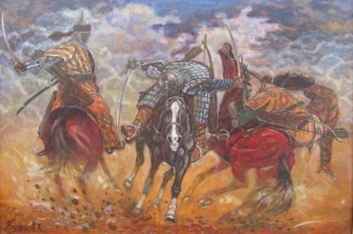 Атлахская битва. 

(Битва, остановившая китайскую экспансию на Запад почти на 1000 лет, после которой начинается упадок китайской империи).

