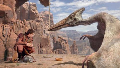 Человек юрского периода.
