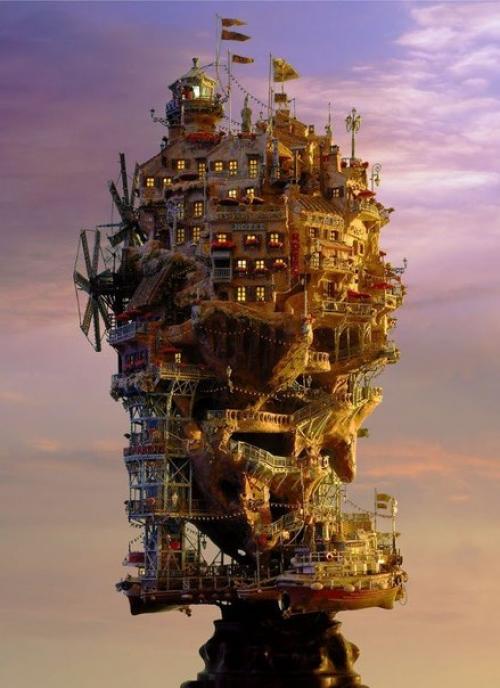 Миниатюрная архитектура от таканори айбы. 06