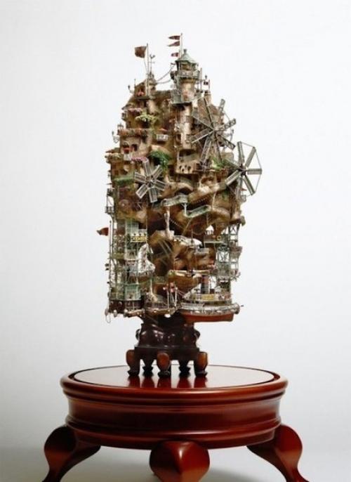 Миниатюрная архитектура от таканори айбы. 08